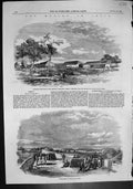 Old Mutiny India Intrenchment Delhi Artillery Laboratory Meerut 1857 Victorian