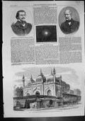 Old Mosque Roshun A Dowlah Street Delhi Col Finnis Lieut Willoughby18 Victorian