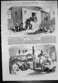 Old Mutiny India Tragical Adventure Subseemundee Subalterns Tent 1857 Victorian