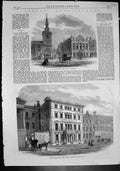 Old Piccadilly St Jamess New Vestry Hall Baron Rothschilds Mansion 18 Victorian