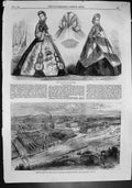 Old Paris Fashions Allsopp Sons Pale Ale Brewery Burton On Trent 1862 Victorian