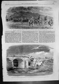 Antique Print Prince Wales Egypt Landing Fall Sluice Ouse Lynn Norfolk 1862