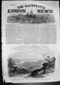 Antique Print Sketches Sydney New South Wales South Head Road Harbour 1861 19th