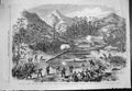 Old War Japan Naval Brigade Marines Storming Stockade Simonosaki 1864 Victorian
