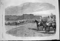 Old Antique Print Royal Progress Through London Volunteers Hyde Park 1863 19th