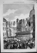 Antique Print Reception Princess Alexandra London St Pauls Churchyard 1863 19th