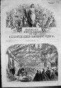 Old Reception Princess Alexandra London Bricklayers Arms Station 1863 Victorian