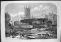 Old London Site St Thomas Hospital Charing Cross Railway Southwark186 Victorian