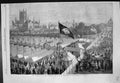 Antique Old Print National Cattle Show Kilkenny Arrival Lord Lieutenant 1863