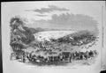 Old Antique Print English Sports Game Londesborough Park Yorkshire 1857 19th