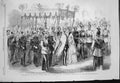 Antique Print Emperor Empress Cathedral Assumption Church Annunciation 1856