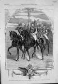 Old Emperor Nicholas Grand Duke Alexander Staff St Petersburg 1854 Re Victorian