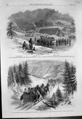 Old Reinforcements Canada 63Rd Regiment Barracks Nerepis Valley 1862