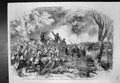 Old Volunteer Review Sham Fight Panshanger Park Storming Bridge 1862 Victorian