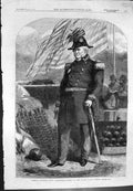 Old General Winfield Scott Commander In Chief United States Forces 18 Victorian