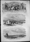 Old Siege Sebastopol Camp Gen De Lacy Evans Siege Train Gen Burgoyne1