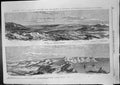Antique Print Panoramic View Sebastopol Heights Balaclava English Army 1855