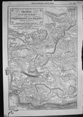 Old Map Seat War Crimea Simpheropol Baidar Allied Russian Armies 1855 Victorian