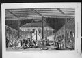 Antique Print Moorshedabad Emaumbarrie During Mohurrum Native Drawing 1858 19th