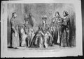 Old Print Princes Oude Suite Eldest Son General Brother Aide De Camp 1857 19th