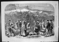Old Cotton Famine Distributing Coal Castle Field Wharf Manchester 186 Victorian