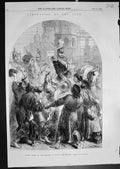 Old Coronation Czar Emperor Russia Moscow Paris Fashions October1856 Victorian