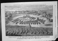 Old Print Naval Engagement Swedes Russians 1714 Plan Passage Ingour 1856