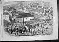 Antique Print Chinese Funeral Hong Kong Monkstone Rock Beacon Bristol 1859 19th