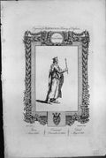 Antique Print Stephen Born 1105 Crowned December 2Nd 1135 Died May 3Rd 1151