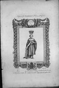 Antique Print Edward V Born 1470 Proclaimed King 1483 Smothered Tower 1483