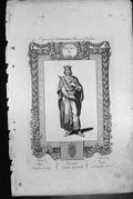 Antique Print Henry 111Born October 1207 Crowned October 1216 Died Nov 1272 114J647