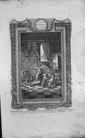 Antique Old Print Edward Prince Wales Son Henry111 Killing Saracen Assassin