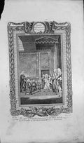 Antique Old Print Act Union Presented Queen Anne By Duke Queensferry Dover