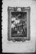 Antique Old Print Boadicea Queen Iceni Burning London Abandoned Roman Army