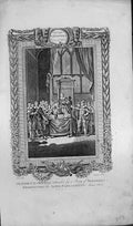 Antique Print Oliver Cromwell Party Siers Dissolving Long Parliament 1653
