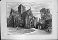 Original Old Antique Print Exterior Carlisle Cathedral A W Scott