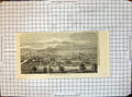 Original Old Antique Print Geelong Melbourne Railway Geelong Terminus