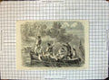 Antique Print War America Civil Wars Trapping Boats Crew Potoma Fleet 1861 19th