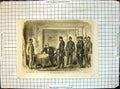 Old Print Arrest Mr Faulkner U S Minister France Washington Treason 1861 19th