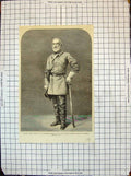 Antique Print Gen Robert Edmund Lee Commander Army Civil War States America
