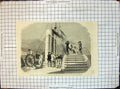 Antique Old Print Lilian Running Blockade Wilmington Harbour North Carolina