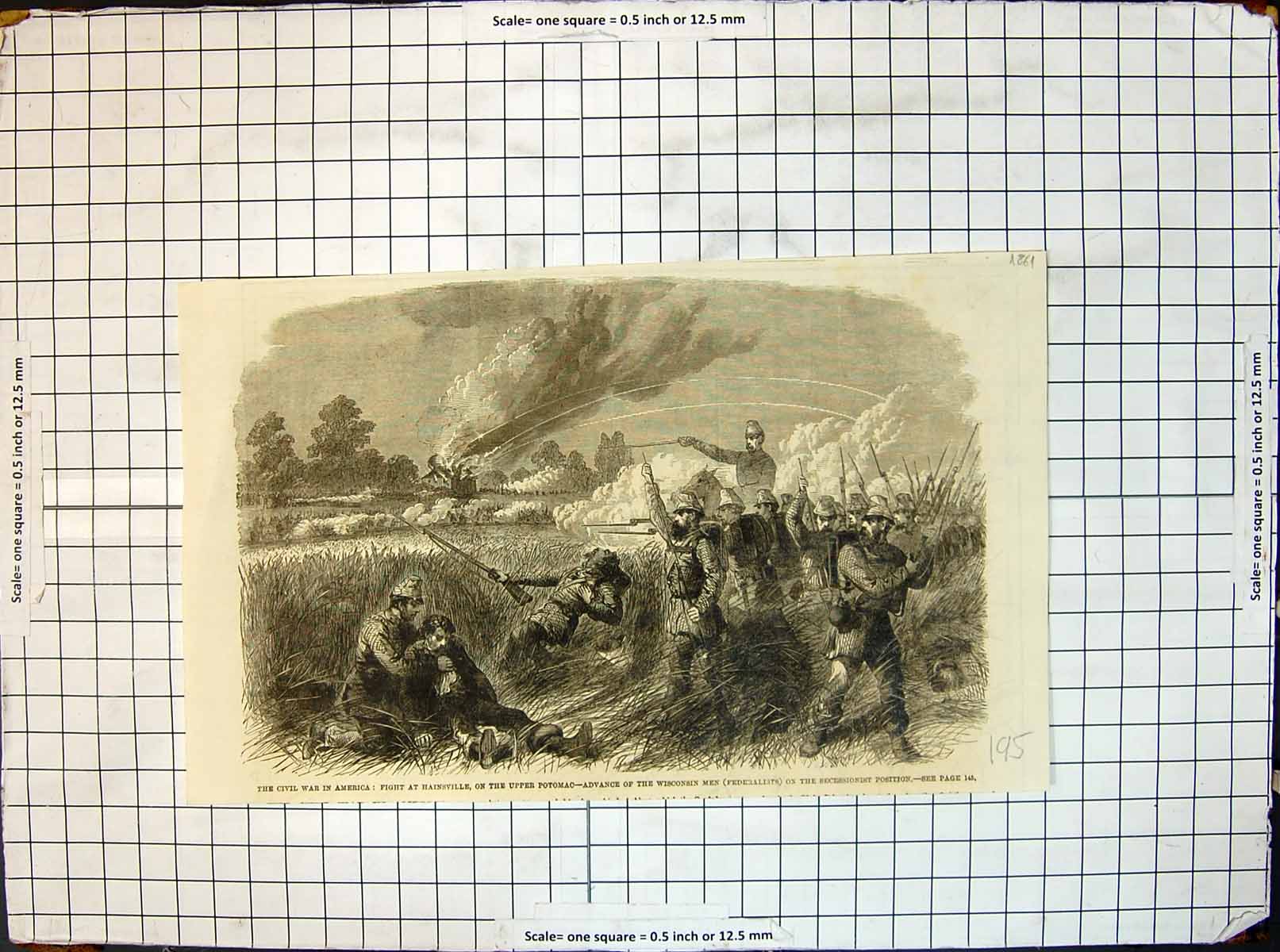 Old Fight Hainsville Upper Potomac Advance Federalists Secessionists 20th