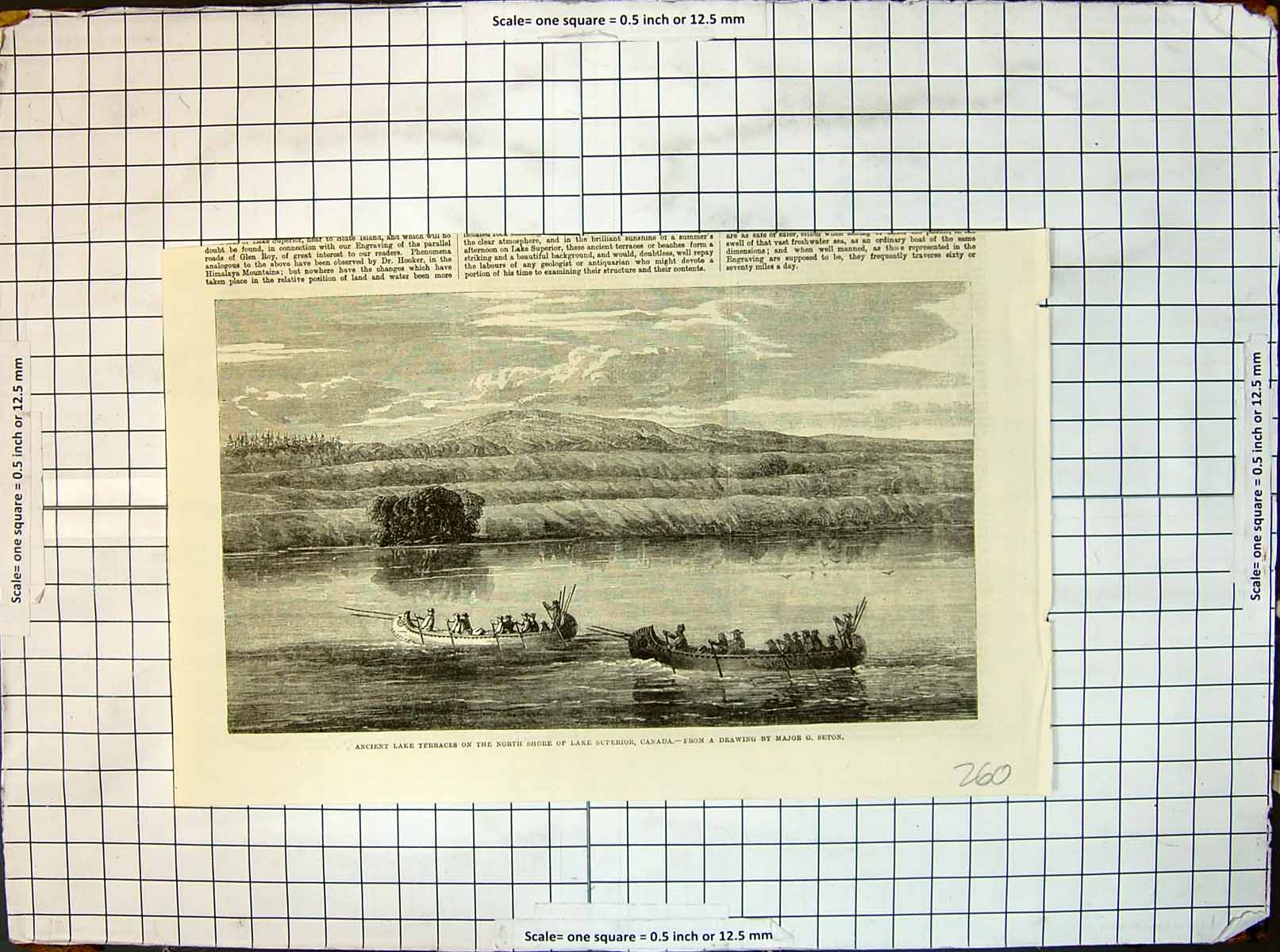Old Ancient Lake Terraces North Shore Lake Superior Canada Maj Seton