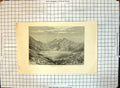 Original Old Antique Print Fish Lake Ryby Stav Lake Mountains