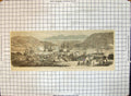 Original Old Antique Print Entry Prince Wales St John Newfoundland Lebreton