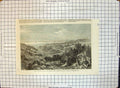 Original Old Antique Print Manukau Harbour Auckland New Zealand Major F R Stack