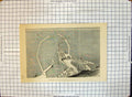 Original Old Antique Print England Port Dover View Cliff