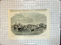 Antique Print Civil War China Imperialists British Fungwha Slaughter Rebels