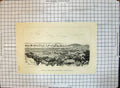 Old Antique Print General View Ciudad Bahia Che Fu Town Ships Bay China