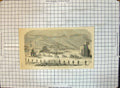 Original Old Antique Print Military Service China Exercise Camp Yan Che Wa 1859